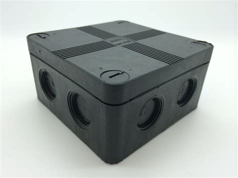 black weatherproof junction box|waterproof junction box b&q.